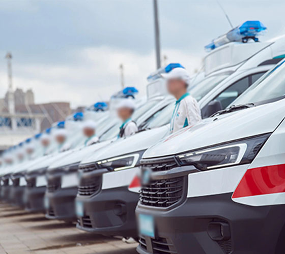 同仁市服务车队展示